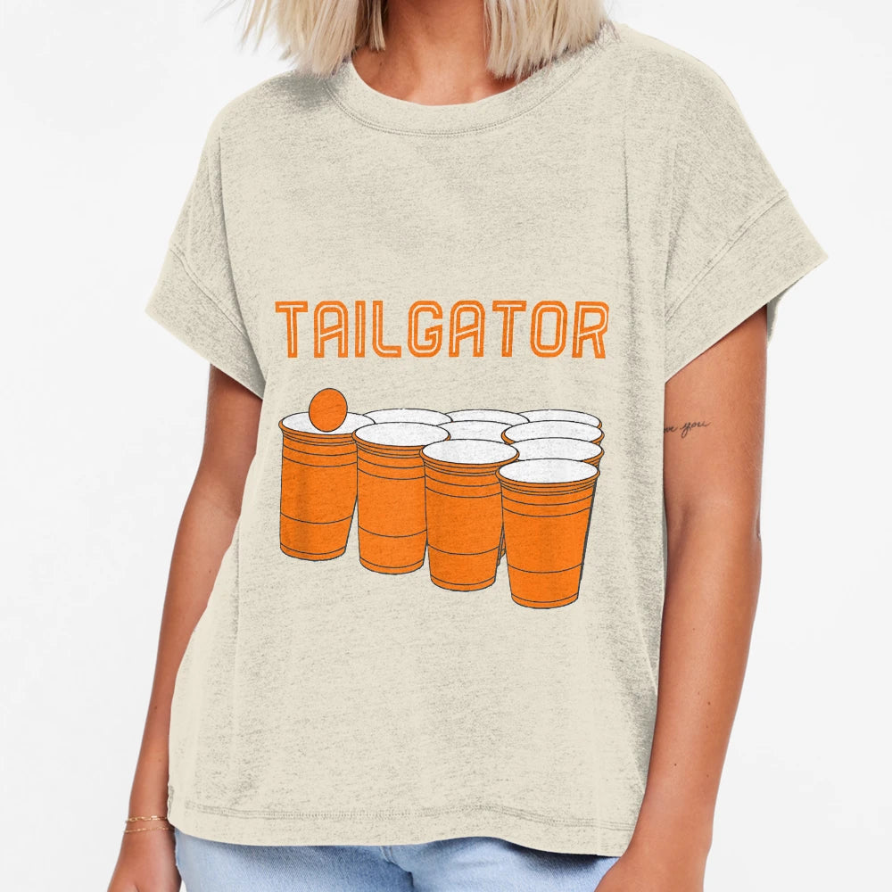 Tailgator Game Day Beer Pong T-Shirt - Graphic Print Men Women - T-Shirt, Sweatshirt, Hoodie