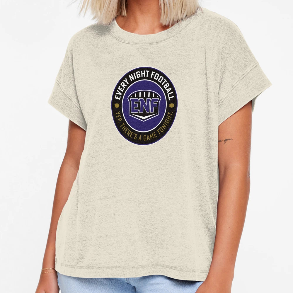 Every Night Football Circular T-Shirt - Aesthetic Graphic for Adults - T-Shirt, Sweatshirt, Hoodie