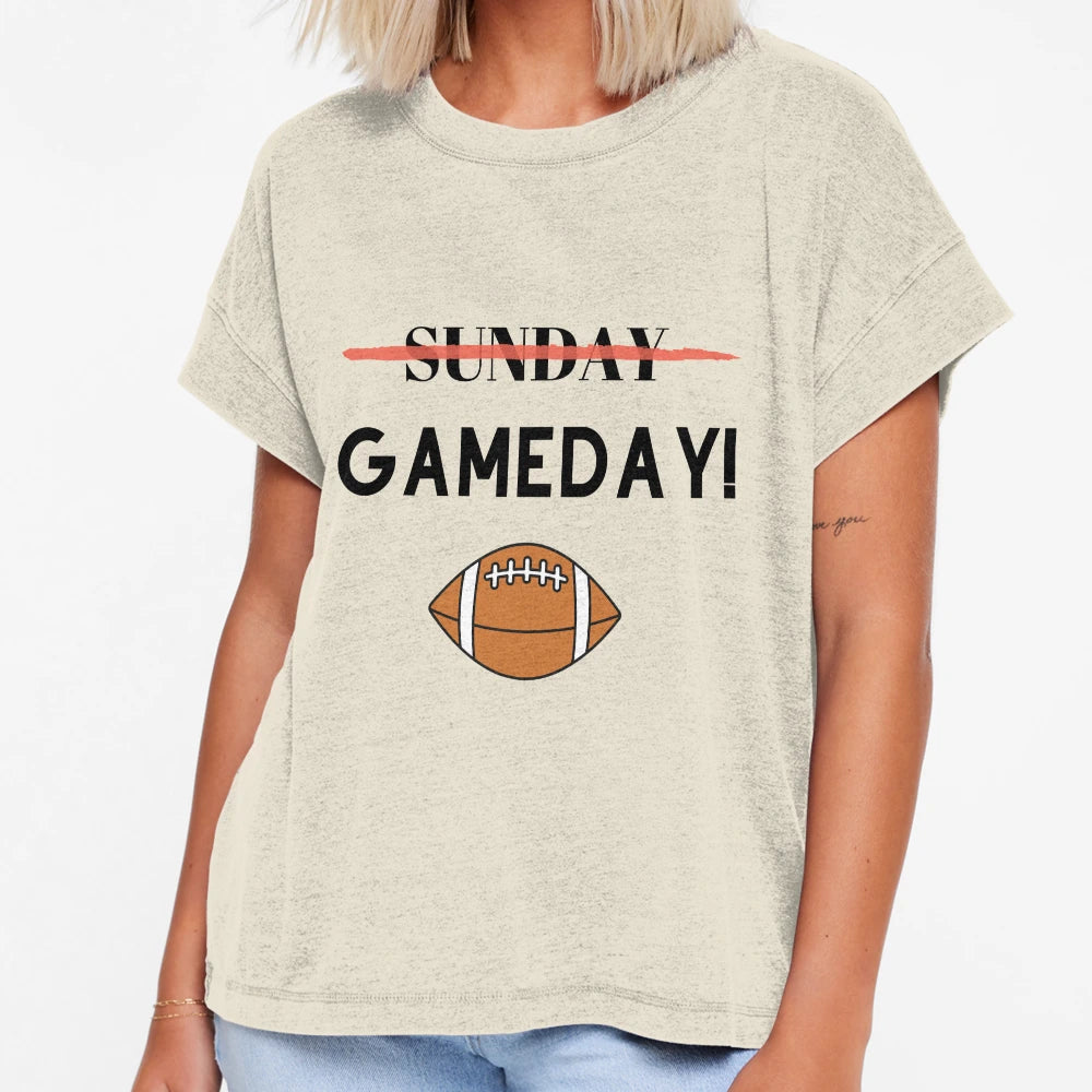 Its Gameday Football Time T-Shirt - Fun Novelty Design Men Women - T-Shirt, Sweatshirt, Hoodie