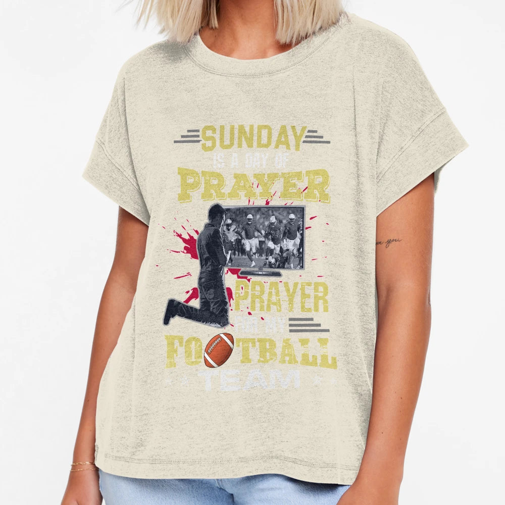 Funny Sunday Is Day Prayer Prayer My T-Shirt - Novelty Apparel for Adults - T-Shirt, Sweatshirt, Hoodie