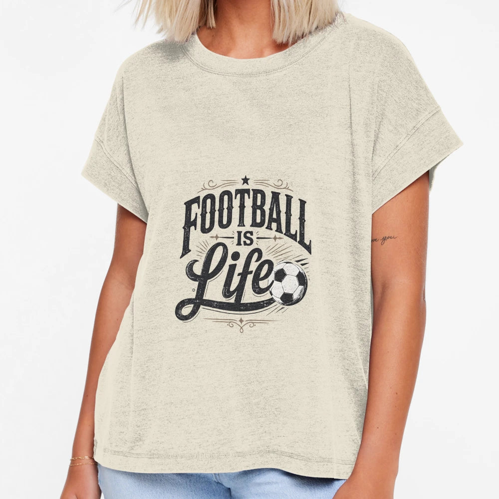 Football Is Life Soccer Lover T-Shirt - Unique Graphic for Adults - T-Shirt, Sweatshirt, Hoodie