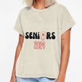 Seniors 2024 T-Shirt - Graphic Print for Adults - T-Shirt, Sweatshirt, Hoodie