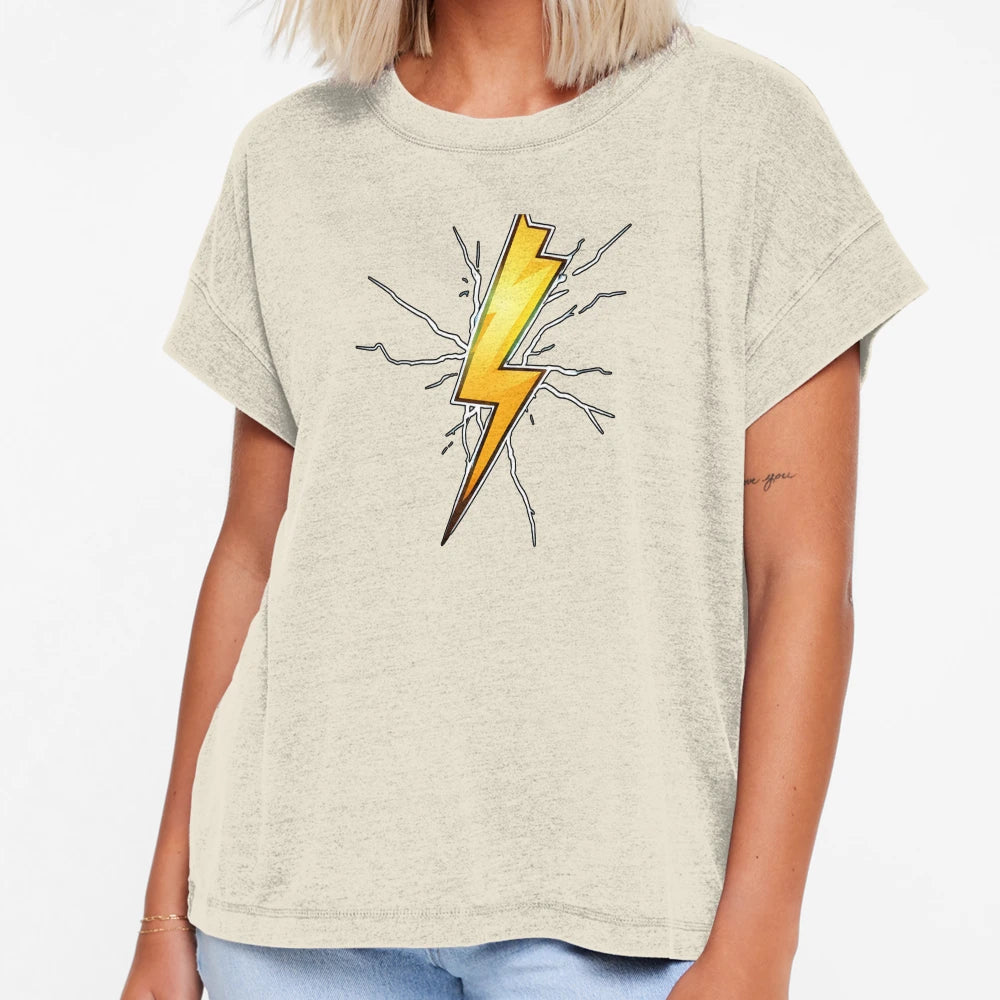 Thunderbolt Lightning Bolt Strike T-Shirt - Fun Novelty Design for Adults - T-Shirt, Sweatshirt, Hoodie