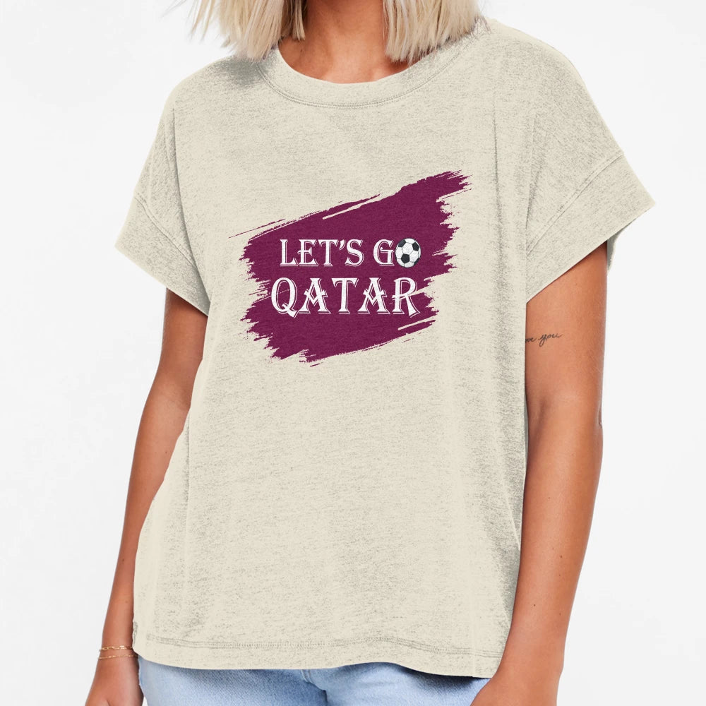 Let S Go Qatar T-Shirt - Graphic Print for Adults - T-Shirt, Sweatshirt, Hoodie