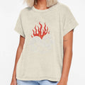 Football Skull Flames T-Shirt - Streetwear Style for Adults - T-Shirt, Sweatshirt, Hoodie