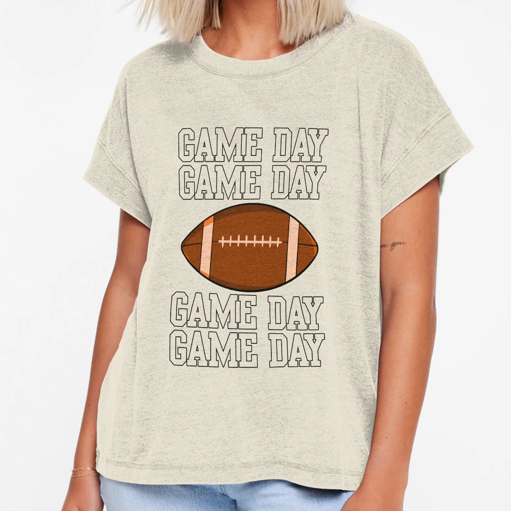 Game Day Football T-Shirt - Custom Art Print for Adults - T-Shirt, Sweatshirt, Hoodie