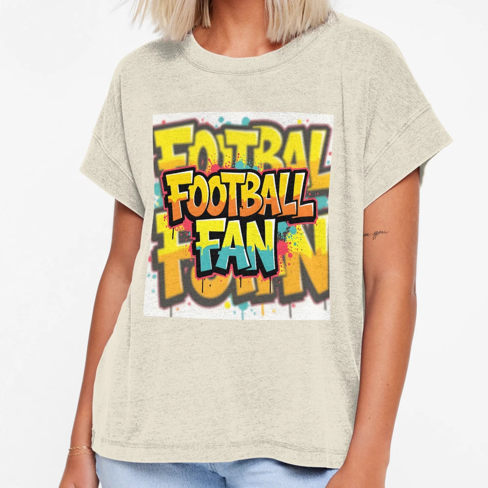 Football Theme T-Shirt - Minimalist Print Unisex - T-Shirt, Sweatshirt, Hoodie
