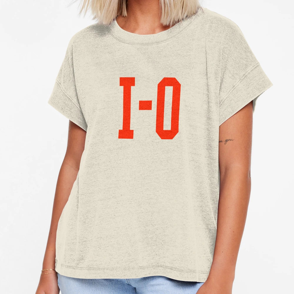 Scarlet Half I O O H I O Ohio T-Shirt - Custom Art Print Men Women - T-Shirt, Sweatshirt, Hoodie
