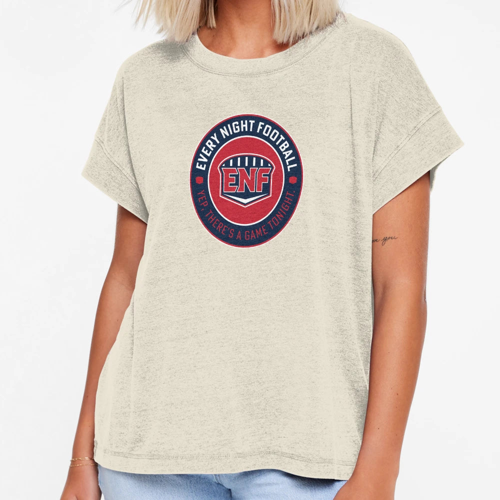 Every Night Football Circular T-Shirt - Fun Novelty Design Men Women - T-Shirt, Sweatshirt, Hoodie