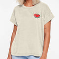 Red Fire Football T-Shirt - Casual Everyday Wear for Adults - T-Shirt, Sweatshirt, Hoodie