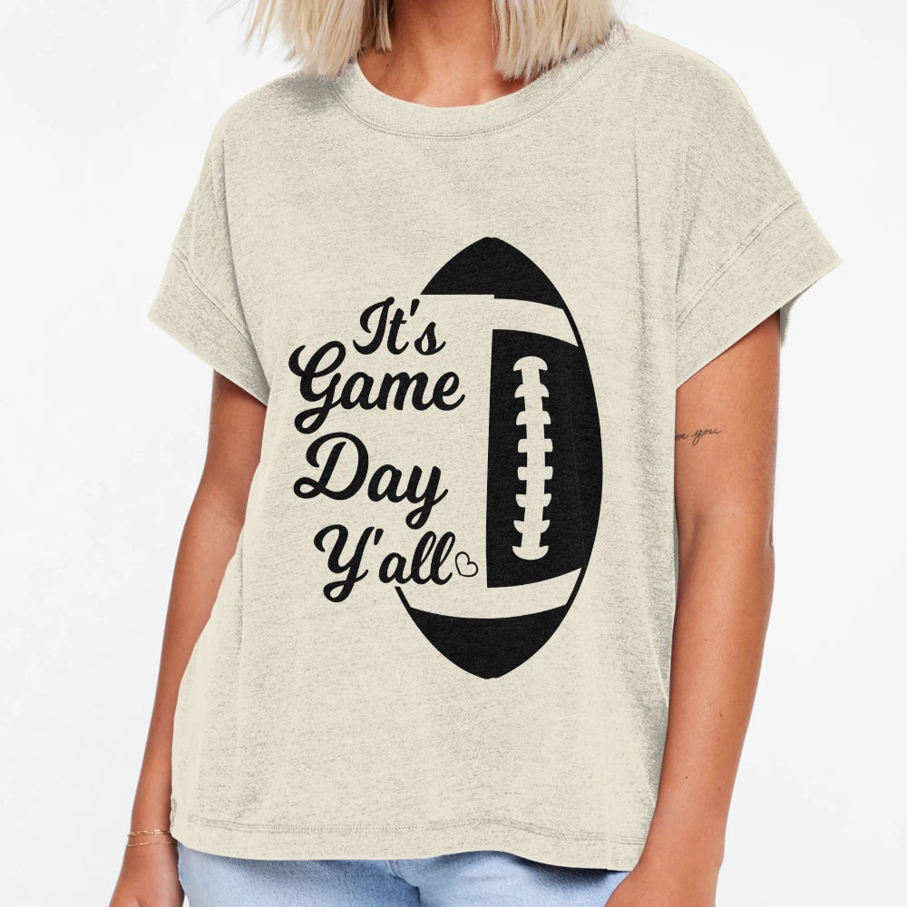 Its Game Day Yall Football Game Day T-Shirt - Graphic Print for Adults - T-Shirt, Sweatshirt, Hoodie