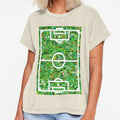 Soccer Stamps Field T-Shirt - Minimalist Print Men Women - T-Shirt, Sweatshirt, Hoodie
