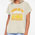 Funny Los Angeles Football Fan Sundays T-Shirt - Graphic Print Men Women - T-Shirt, Sweatshirt, Hoodie