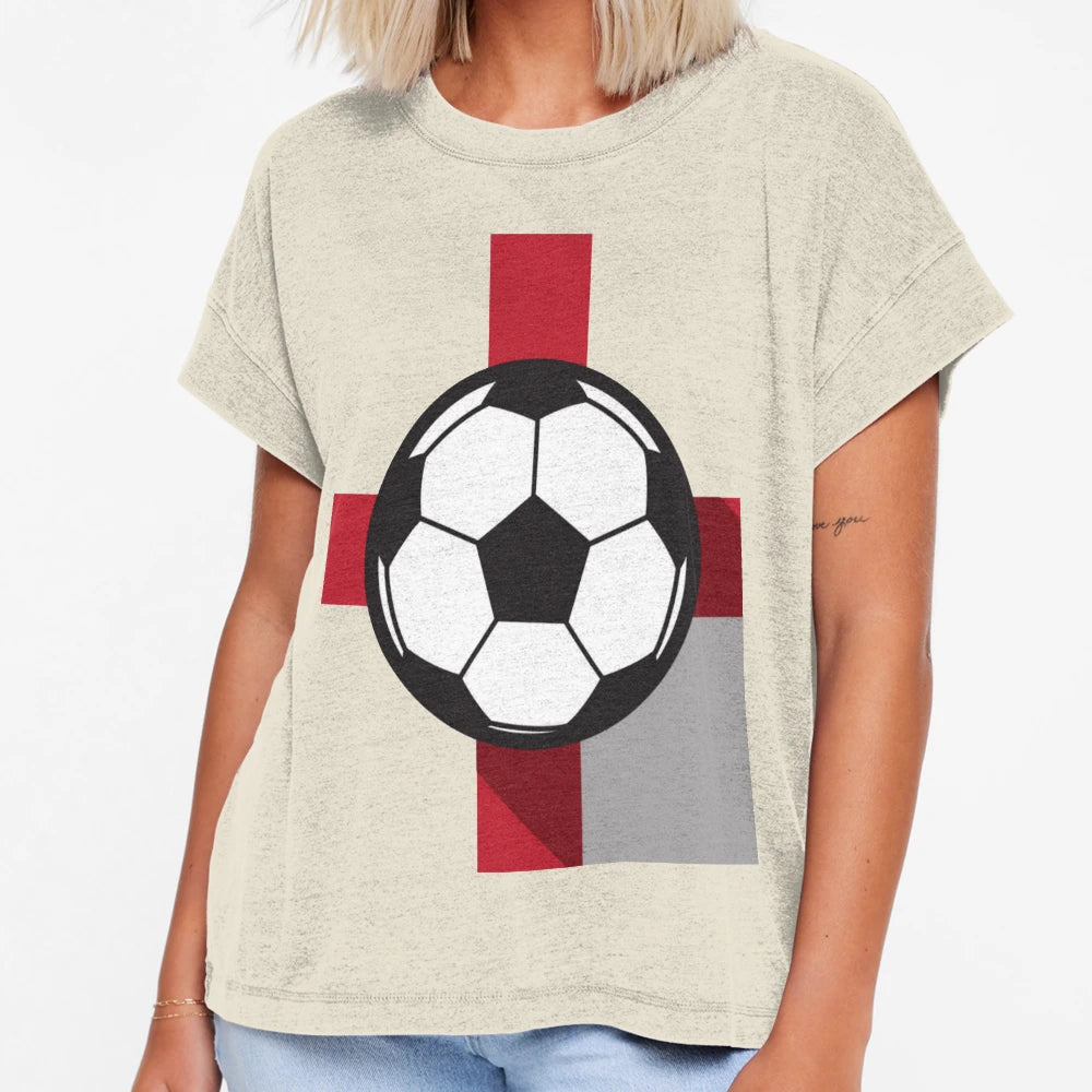 England Football Football Icon T-Shirt - Novelty Apparel for Adults - T-Shirt, Sweatshirt, Hoodie