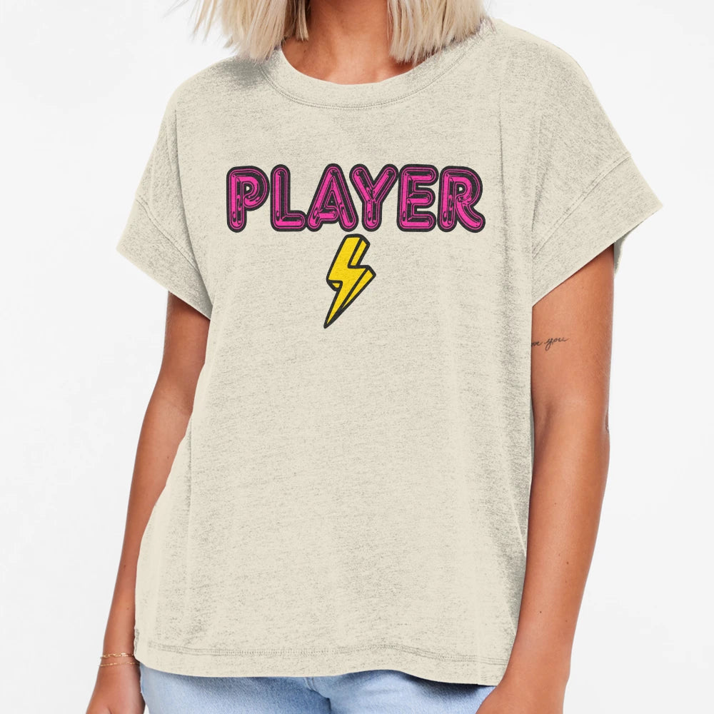 Player Lightning Bolt T-Shirt - Novelty Apparel Men Women - T-Shirt, Sweatshirt, Hoodie