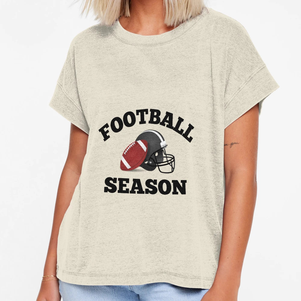 Football Season T-Shirt - Minimalist Print Men Women - T-Shirt, Sweatshirt, Hoodie