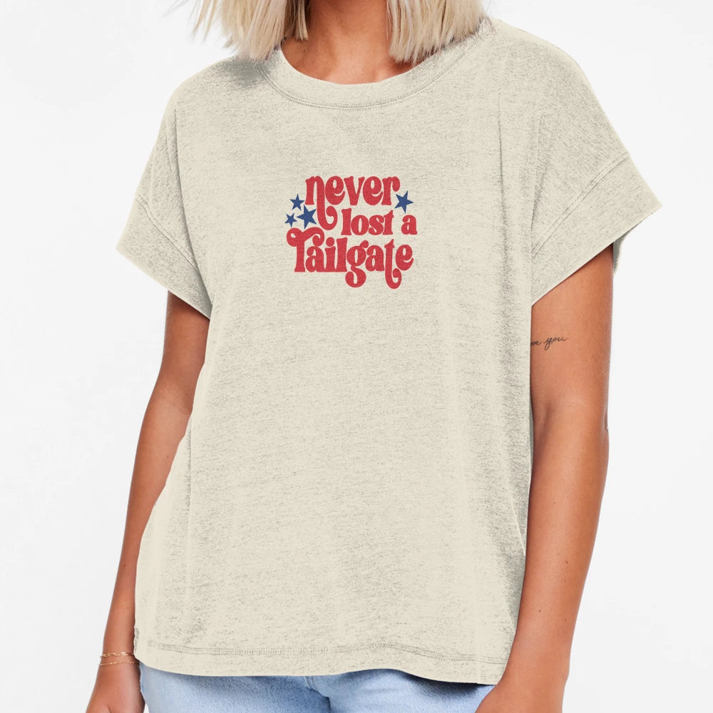 Never Lost Tailgate T-Shirt - Trendy Graphic for Adults - T-Shirt, Sweatshirt, Hoodie