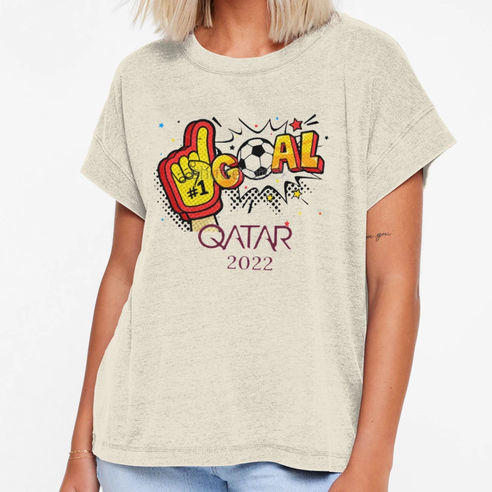 Goal Qatar 2022 T-Shirt - Fun Novelty Design Unisex - T-Shirt, Sweatshirt, Hoodie