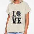 Love Football T-Shirt - Custom Art Print for Adults - T-Shirt, Sweatshirt, Hoodie