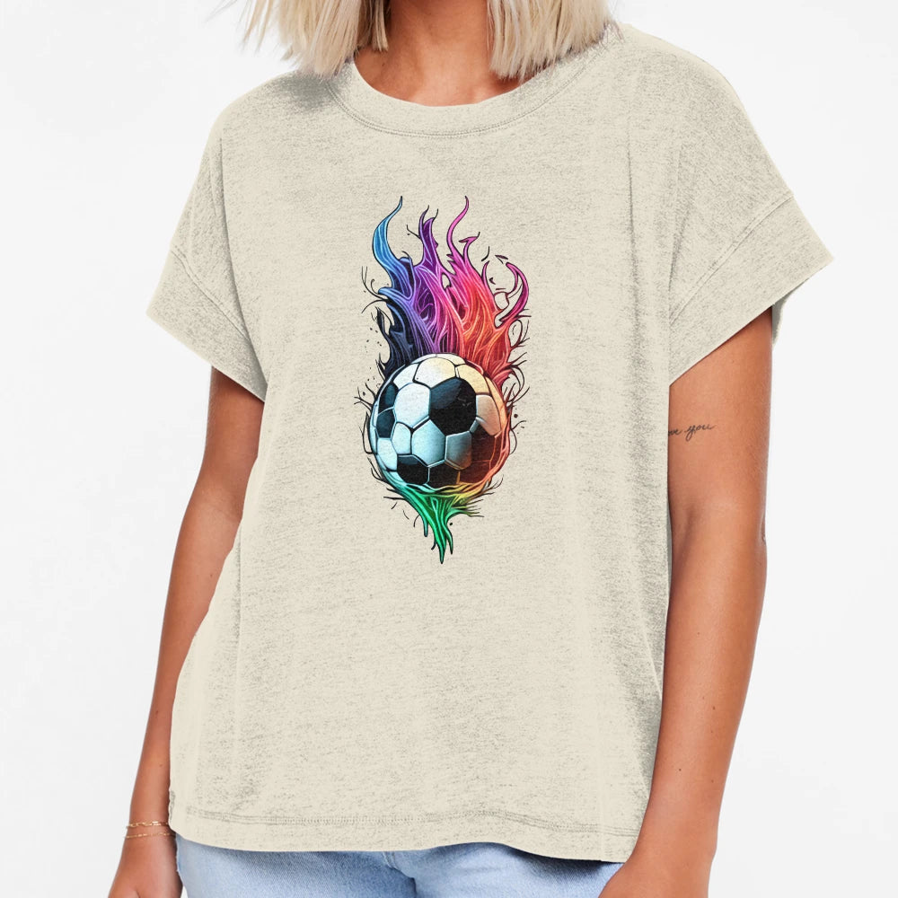 Football Fantasy Fire T-Shirt - Unique Graphic for Adults - T-Shirt, Sweatshirt, Hoodie