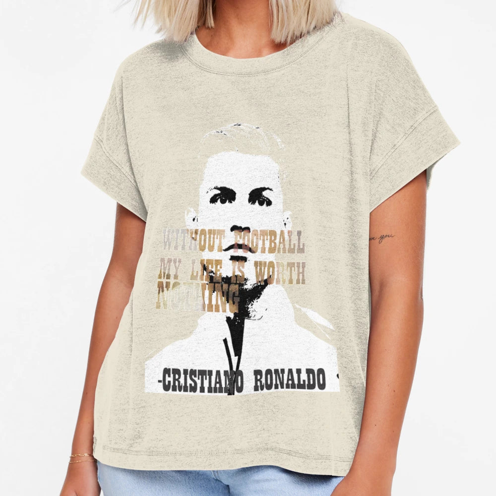 Cristiano Ronaldo Cristiano Ronaldo T-Shirt - Casual Everyday Wear Unisex - T-Shirt, Sweatshirt, Hoodie