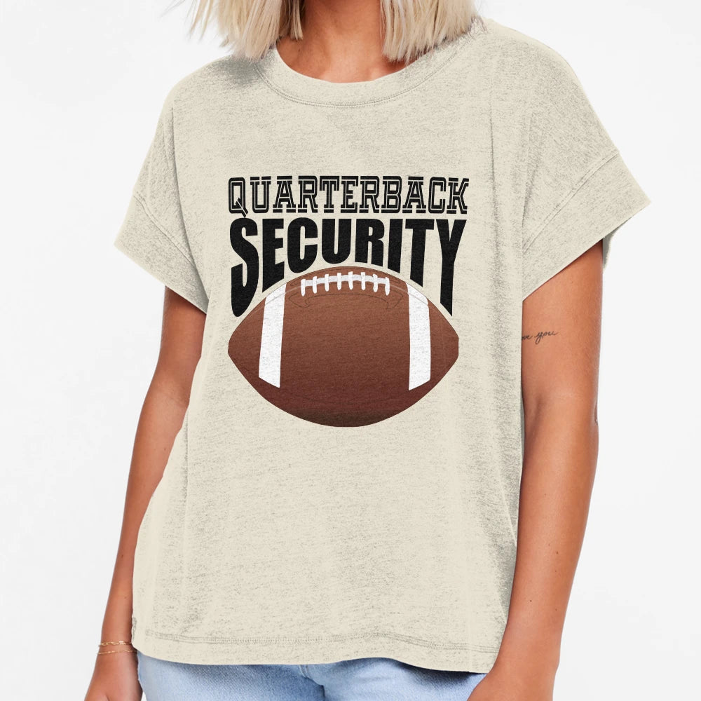 Quarterback Security Offensive Lineman T-Shirt - Fun Novelty Design Unisex - T-Shirt, Sweatshirt, Hoodie