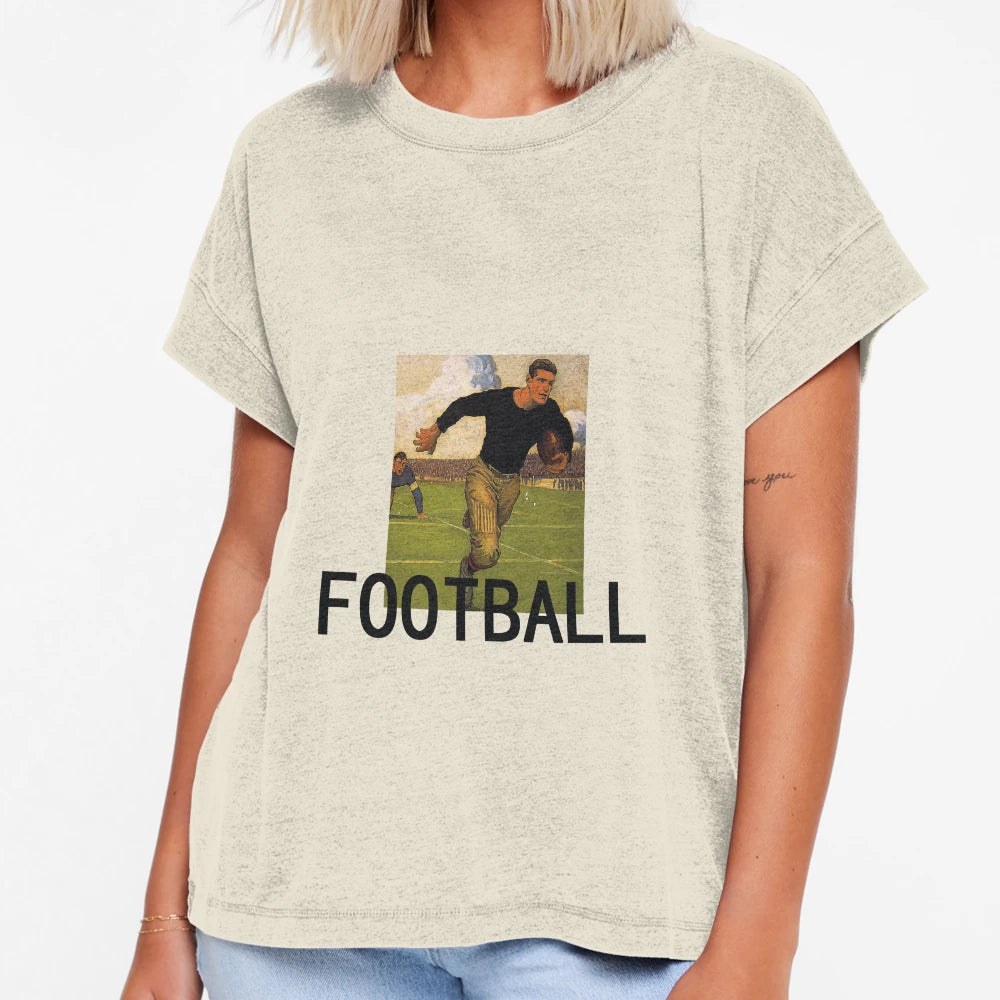 Football Old School T-Shirt - Trendy Graphic Unisex - T-Shirt, Sweatshirt, Hoodie