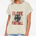 I Love Football T-Shirt - Streetwear Style Unisex - T-Shirt, Sweatshirt, Hoodie
