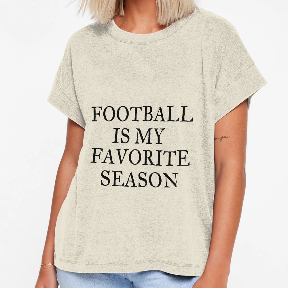 Football Is My Favorite Season T-Shirt - Trendy Graphic Unisex - T-Shirt, Sweatshirt, Hoodie