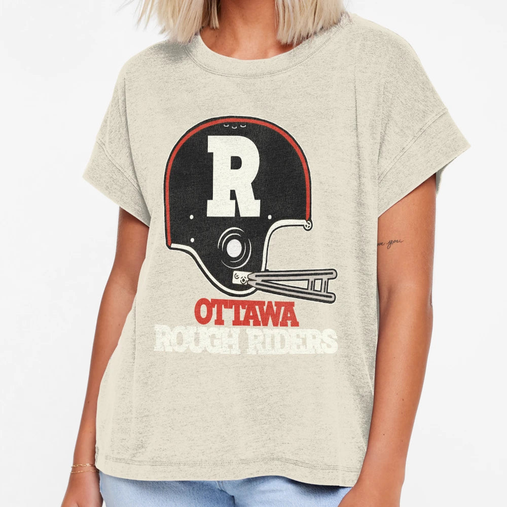 Ottawa Rough Riders Canadian Football T-Shirt - Trendy Graphic Men Women - T-Shirt, Sweatshirt, Hoodie