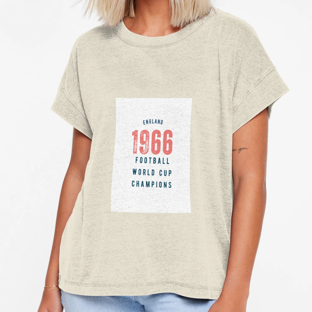 England 1966 Football World Cup T-Shirt - Fun Novelty Design Men Women - T-Shirt, Sweatshirt, Hoodie