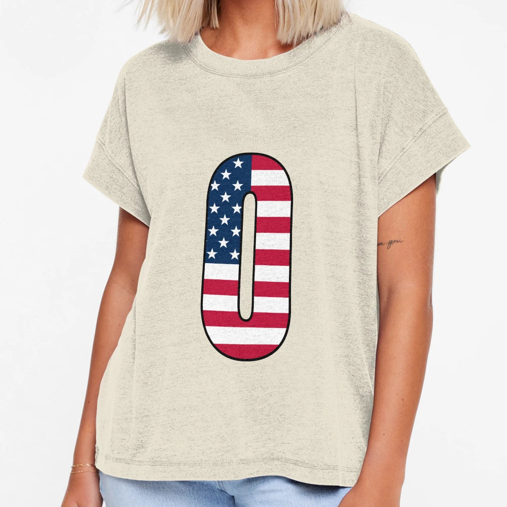 Number 0 Star Spangled Banner T-Shirt - Unique Graphic for Adults - T-Shirt, Sweatshirt, Hoodie