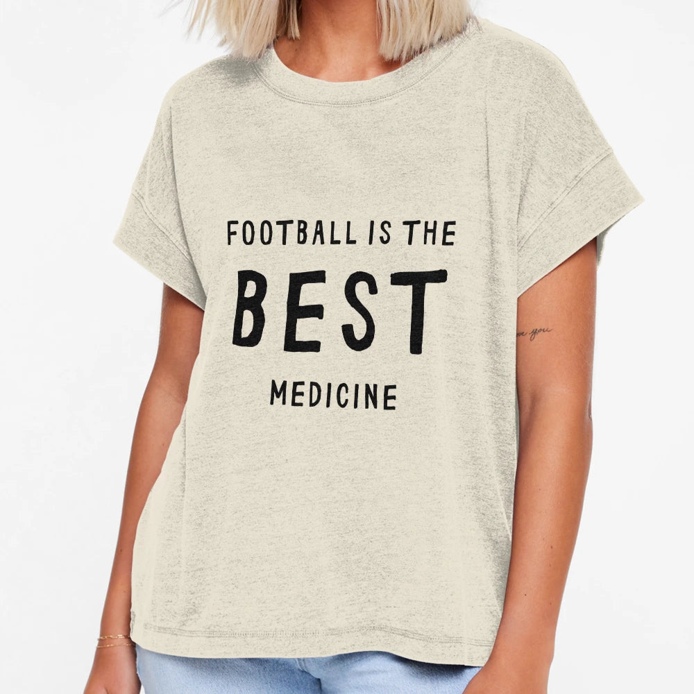 Football Is Best Medicine T-Shirt - Streetwear Style Unisex - T-Shirt, Sweatshirt, Hoodie