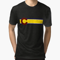 Colorado Flag T-Shirt - Unique Graphic for Adults - T-Shirt, Sweatshirt, Hoodie