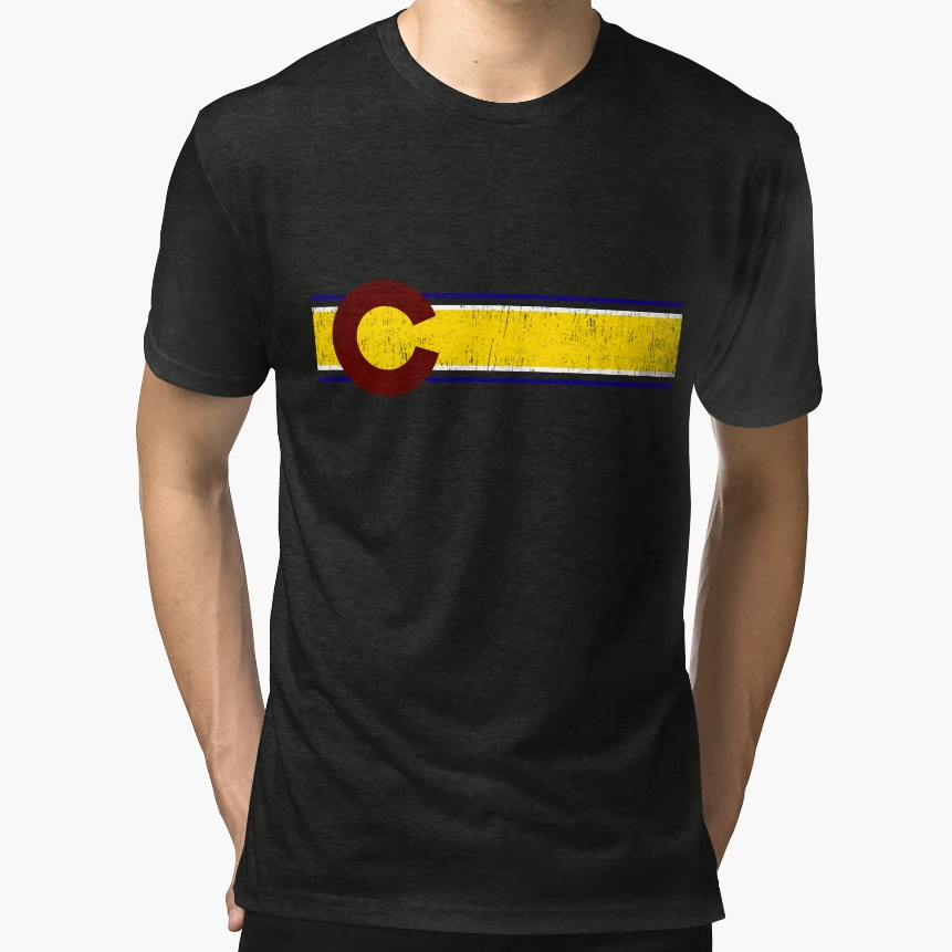 Colorado Flag T-Shirt - Unique Graphic for Adults - T-Shirt, Sweatshirt, Hoodie