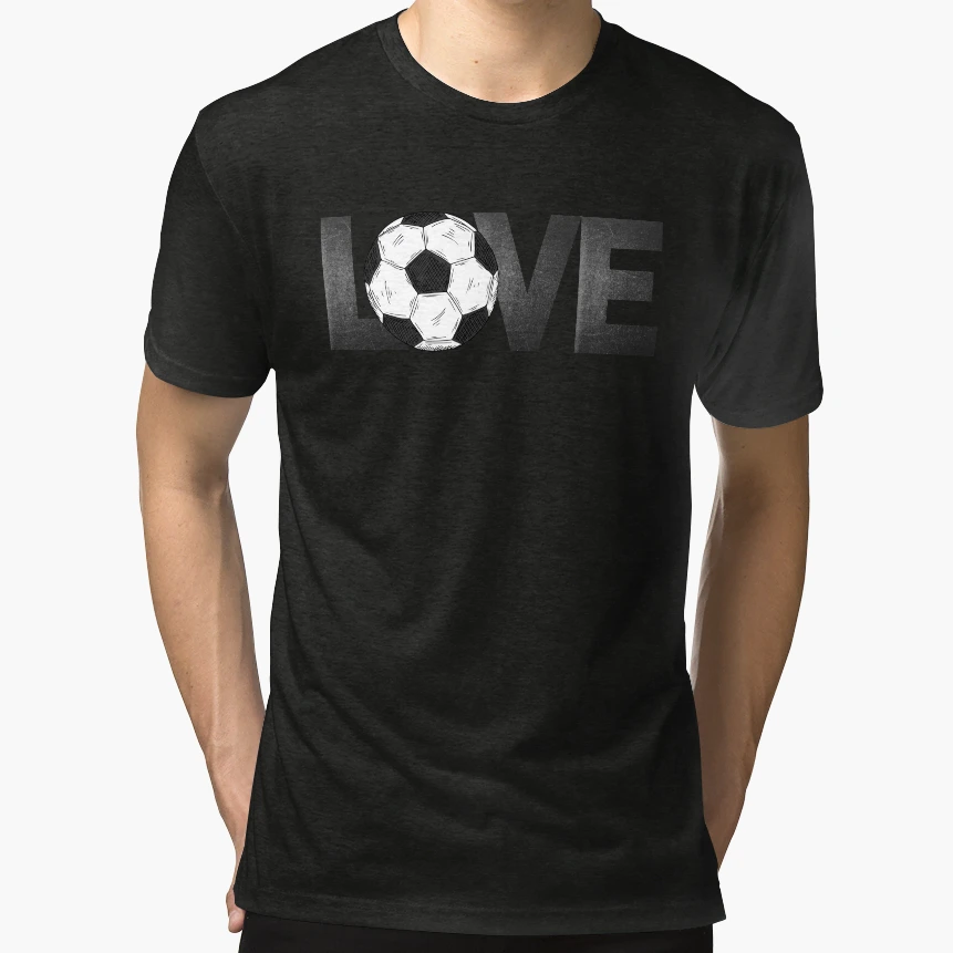 Soccer Love T-Shirt - Casual Everyday Wear Unisex - T-Shirt, Sweatshirt, Hoodie