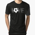 Soccer Love T-Shirt - Casual Everyday Wear Unisex - T-Shirt, Sweatshirt, Hoodie