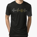 Doge Heartbeat V1 T-Shirt - Custom Art Print Unisex - T-Shirt, Sweatshirt, Hoodie