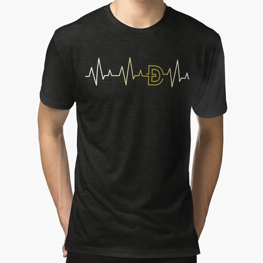Doge Heartbeat V1 T-Shirt - Custom Art Print Unisex - T-Shirt, Sweatshirt, Hoodie