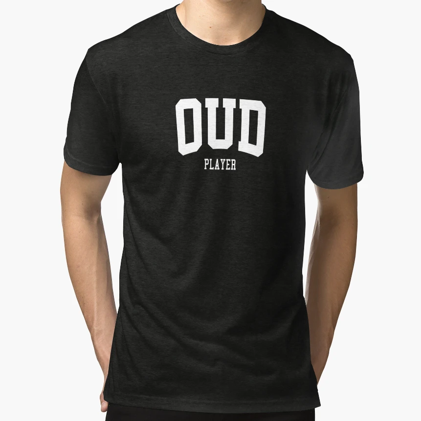 Oud Player T-Shirt - Minimalist Print Men Women - T-Shirt, Sweatshirt, Hoodie