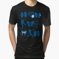 Blue Baseball T-Shirt - Fun Novelty Design for Adults - T-Shirt, Sweatshirt, Hoodie