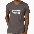 Sunday T-Shirt - Minimalist Print Unisex - T-Shirt, Sweatshirt, Hoodie