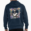 Female Skeleton Ball Among Flowers Hoodie - Graphic Print Men Women - T-Shirt, Sweatshirt, Hoodie