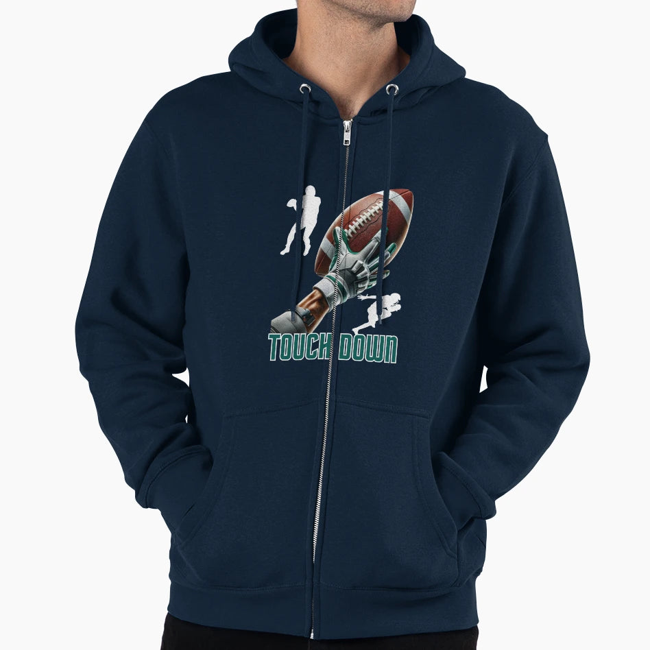 Touchdown Hoodie - Novelty Apparel Unisex - T-Shirt, Sweatshirt, Hoodie