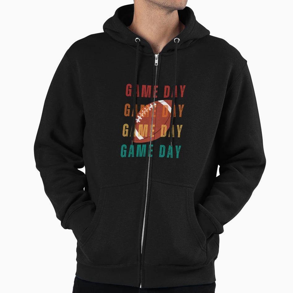 Game Day Hoodie - Trendy Graphic Men Women - T-Shirt, Sweatshirt, Hoodie