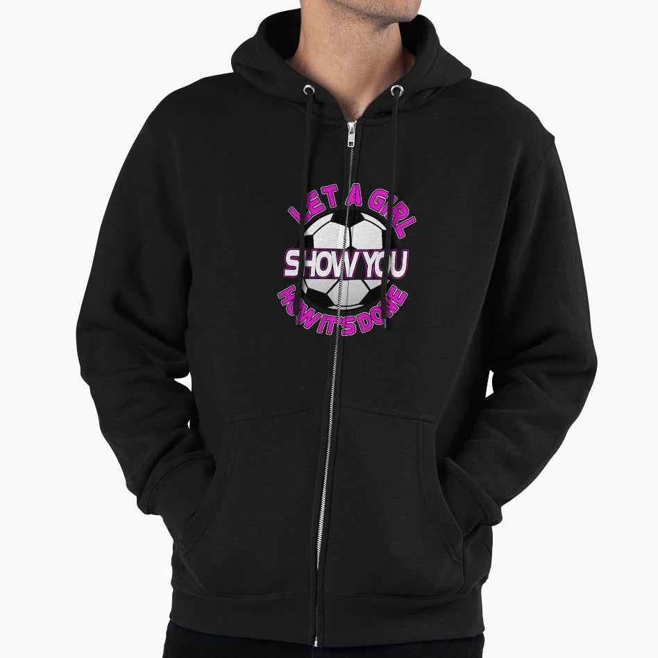 Soccer Hoodie - Graphic Print Men Women - T-Shirt, Sweatshirt, Hoodie
