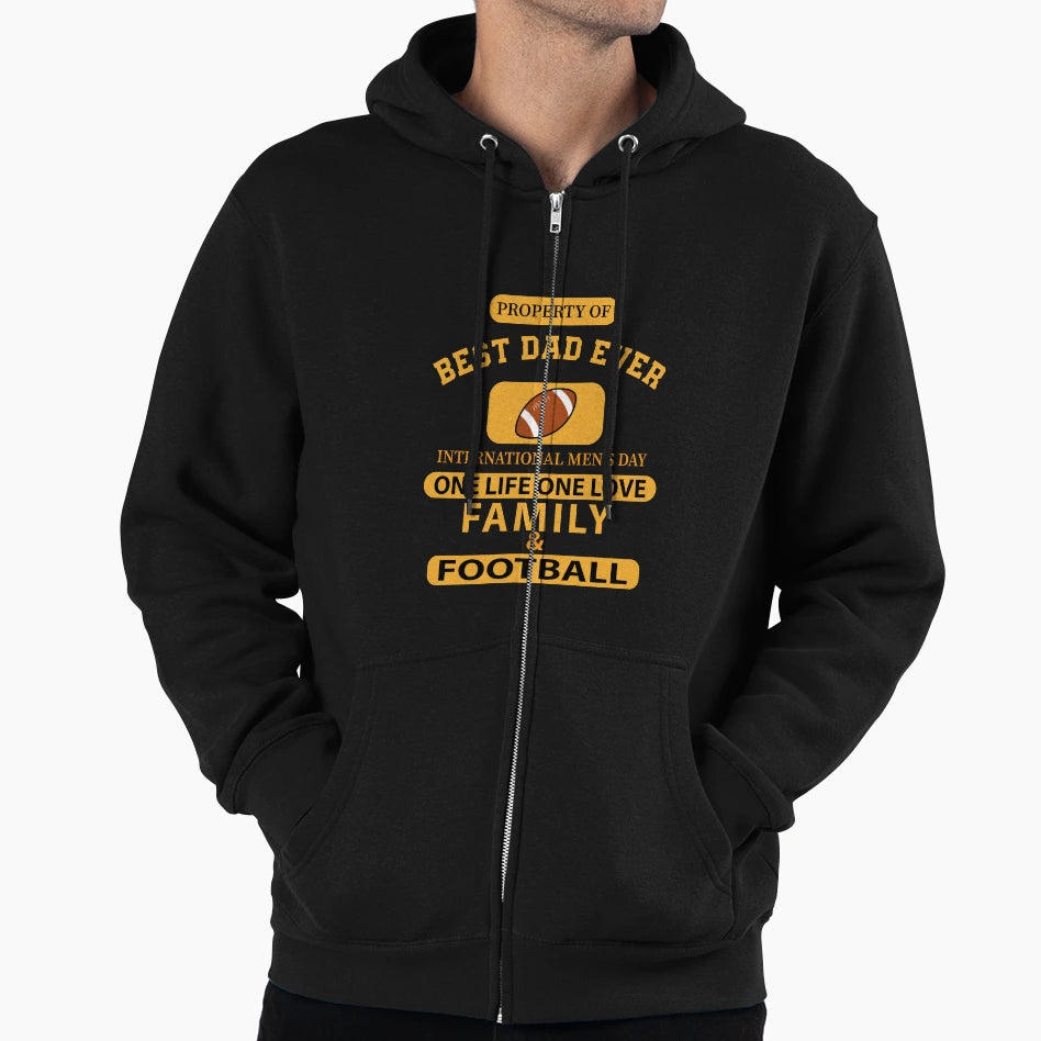 Best Dad Ever International Mes Day Hoodie - Fun Novelty Design for Adults - T-Shirt, Sweatshirt, Hoodie