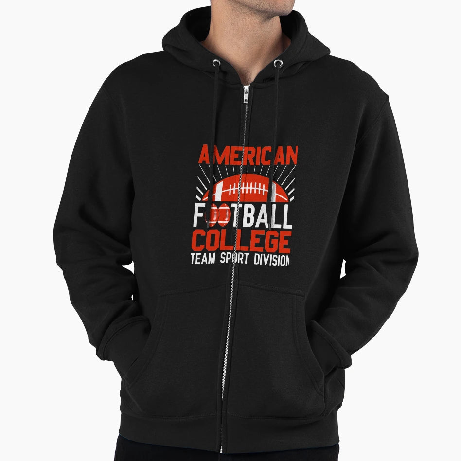 Football Lover American Football Hoodie - Streetwear Style for Adults - T-Shirt, Sweatshirt, Hoodie