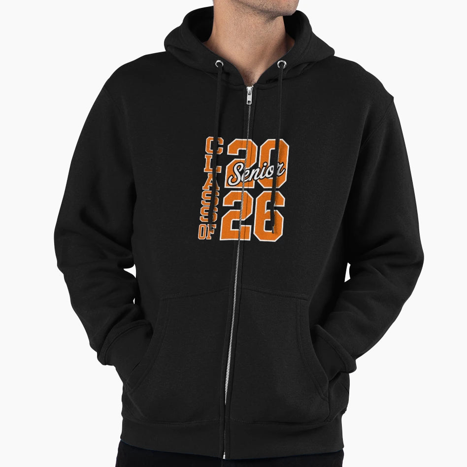 Senior 2026 Class 2026 Seniors Hoodie - Aesthetic Graphic for Adults - T-Shirt, Sweatshirt, Hoodie