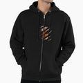American Football Burning Ball Air Hoodie - Fun Novelty Design Men Women - T-Shirt, Sweatshirt, Hoodie